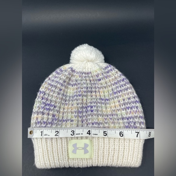 UNDER ARMOUR: Mulitcolor Knit/Fleece Hat, Youth Medium (4-6 Years) - Picture 11 of 11